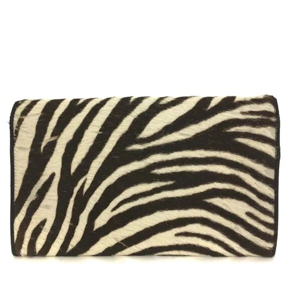 Christian Dior Zebra Leather Long Bifold Wallet/3Z0329 - Picture 4 of 8